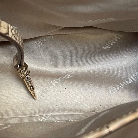 🌹🩸BRAHMIN SAND SANTANA MINI ASHER SATCHEL BAG🩸 - Picture 10 of 13